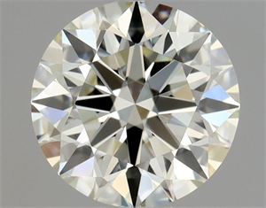 Picture of Natural Diamond 0.81 Carats, Round with Excellent Cut, L Color, VVS1 Clarity and Certified by GIA