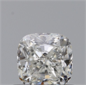 Diamante Natural 0.55 quilates, Del cojín , Color H, claridad IF y certificado GIA