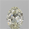 Diamante Natural 1.01 quilates, Ovalado , Color L, claridad VS2 y certificado GIA
