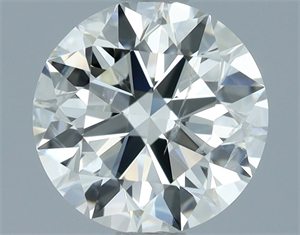 Picture of Natural Diamond 1.30 Carats, Round with Excellent Cut, H Color, SI2 Clarity and Certified by IGI