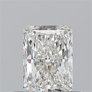 Foto Diamante Natural 0.51 quilates, Radiante , Color I, claridad VVS1 y certificado GIA de