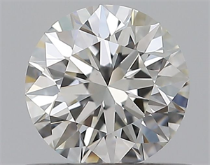 Foto Diamante Natural 0.46 quilates, Redondo , Color H, claridad VS1 y certificado GIA de