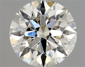 Foto Diamante Natural 0.70 quilates, Redondo , Color I, claridad SI2 y certificado GIA de