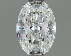 Picture of Natural Diamond 0.60 Carats, Oval with  Cut, I Color, VVS2 Clarity and Certified by IGI