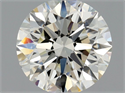 Natural Diamond 1.20 Carats, Round with Excellent Cut, K Color, VVS2 Clarity and Certified by GIA