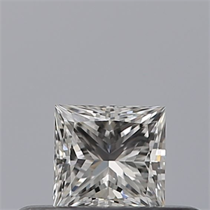 Picture of Natural Diamond 0.23 Carats, Princess with  Cut, F Color, IF Clarity and Certified by GIA