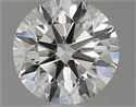 Diamante Natural 0.90 quilates, Redondo , Color H, claridad IF y certificado IGI