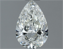 Diamante Natural 0.56 quilates, De pera , Color I, claridad VS2 y certificado GIA