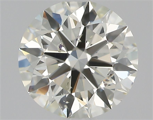 Foto Diamante Natural 1.00 quilates, Redondo , Color J, claridad SI2 y certificado HRD de