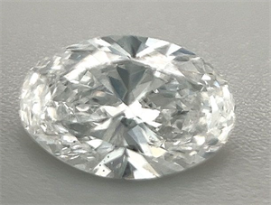 Picture of Natural Diamond 0.70 Carats, Oval with  Cut, D Color, SI1 Clarity and Certified by GIA