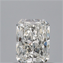 Natural Diamond 0.50 Carats, Radiant with  Cut, G Color, VVS1 Clarity and Certified by GIA