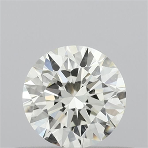 Picture of Natural Diamond 0.50 Carats, Round with Excellent Cut, K Color, VVS1 Clarity and Certified by IGI