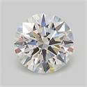 Lab Grown Diamond 1.00 Carats, Round with Ideal Cut, D Color, VVS2 Clarity and Certified by IGI