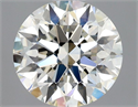 Diamante Natural 0.90 quilates, Redondo , Color K, claridad VVS1 y certificado GIA