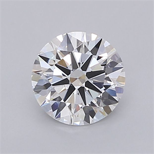 Picture of Lab Grown Diamond 1.05 Carats, Round with Ideal Cut, D Color, VVS2 Clarity and Certified by IGI