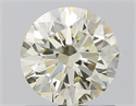 Natural Diamond 1.00 Carats, Round with Excellent Cut, K Color, SI1 Clarity and Certified by IGI