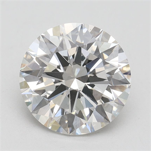 Picture of Lab Grown Diamond 2.36 Carats, Round with Excellent Cut, G Color, VS1 Clarity and Certified by IGI