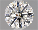 Natural Diamond 0.85 Carats, Round with Excellent Cut, H Color, VS1 Clarity and Certified by GIA