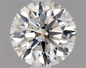 Picture of Natural Diamond 0.85 Carats, Round with Excellent Cut, H Color, VS1 Clarity and Certified by GIA