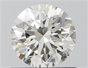 Natural Diamond 0.70 Carats, Round with Very Good Cut, I Color, VVS1 Clarity and Certified by IGI