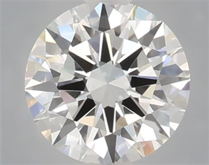 Picture of Lab Grown Diamond 1.07 Carats, Round with Excellent Cut, E Color, VVS2 Clarity and Certified by IGI