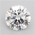 Lab Grown Diamond 1.50 Carats, Round with Ideal Cut, F Color, VS2 Clarity and Certified by IGI