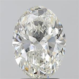 Picture of Natural Diamond 2.01 Carats, Oval with  Cut, I Color, VS2 Clarity and Certified by GIA