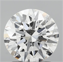 Del inventario de diamantes de laboratorio, 1.54 quilates, Redondo , Color E, claridad VVS2 y certificado IGI