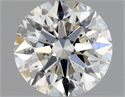 Diamante Natural 0.50 quilates, Redondo , Color H, claridad SI1 y certificado GIA