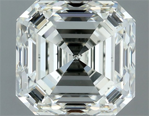 Picture of Natural Diamond 2.02 Carats, Asscher with  Cut, H Color, VS2 Clarity and Certified by IGI