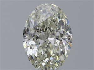 Foto Diamante Natural 2.01 quilates, Ovalado , Color I, claridad SI2 y certificado HRD de