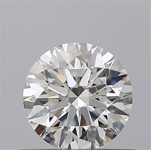 Picture of Natural Diamond 0.42 Carats, Round with Excellent Cut, D Color, SI1 Clarity and Certified by IGI
