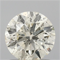 Natural Diamond 1.01 Carats, Round with Excellent Cut, M Color, SI2 Clarity and Certified by IGI