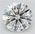 Lab Grown Diamond 5.31 Carats, Round with Ideal Cut, D Color, VVS2 Clarity and Certified by IGI