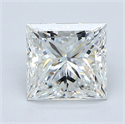 Diamante Natural 2.25 quilates, Princesa , Color H, claridad VS2 y certificado GIA