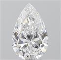 Diamante Natural 2.01 quilates, De pera , Color D, claridad SI1 y certificado GIA