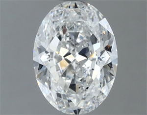 Foto Diamante Natural 1.00 quilates, Ovalado , Color E, claridad SI2 y certificado IGI de