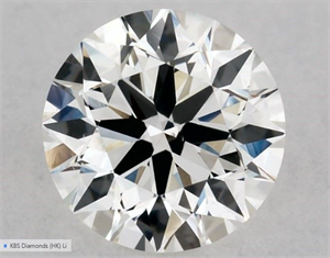 Foto Diamante Natural 0.56 quilates, Redondo , Color G, claridad VS1 y certificado GIA de