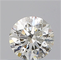 Diamante Natural 0.55 quilates, Redondo , Color J, claridad VS1 y certificado GIA