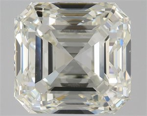 Picture of Natural Diamond 2.01 Carats, Asscher with  Cut, K Color, VS2 Clarity and Certified by GIA