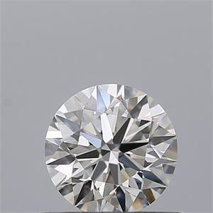Foto Diamante Natural 0.44 quilates, Redondo , Color G, claridad IF y certificado GIA de