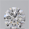 Natural Diamond 1.01 Carats, Round with Excellent Cut, E Color, SI2 Clarity and Certified by GIA