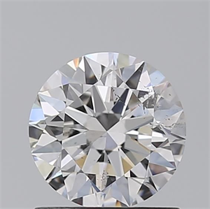 Picture of Natural Diamond 1.01 Carats, Round with Excellent Cut, E Color, SI2 Clarity and Certified by GIA