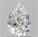 Diamante Natural 1.01 quilates, De pera , Color G, claridad SI2 y certificado GIA