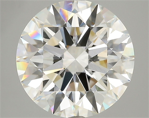 Picture of Lab Grown Diamond 8.08 Carats, Round with Ideal Cut, F Color, VVS2 Clarity and Certified by IGI