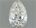 Natural Diamond 0.50 Carats, Pear with  Cut, K Color, VVS2 Clarity and Certified by GIA