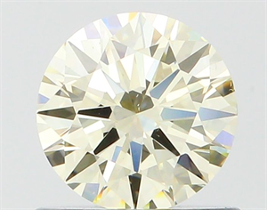 Picture of Natural Diamond 0.70 Carats, Round with Excellent Cut, K Color, VS2 Clarity and Certified by IGI