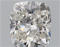 Natural Diamond 0.72 Carats, Cushion with  Cut, H Color, VVS2 Clarity and Certified by GIA