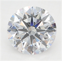 Del inventario de diamantes de laboratorio, 3.73 quilates, Redondo , Color D, claridad VVS1 y certificado GIA