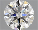 Natural Diamond 0.85 Carats, Round with Excellent Cut, I Color, SI1 Clarity and Certified by GIA